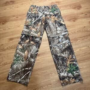 Boys Magellan M 8-10 Camo Zip Off Hunting Pants Shorts EUC